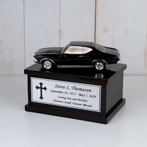 Small Muscle Car Cremation Urn - Engravable