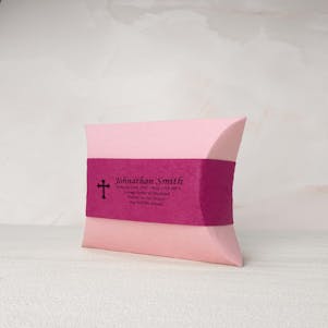 Pink & Magenta EcoUrn Biodegradable Cremation Urn - Small