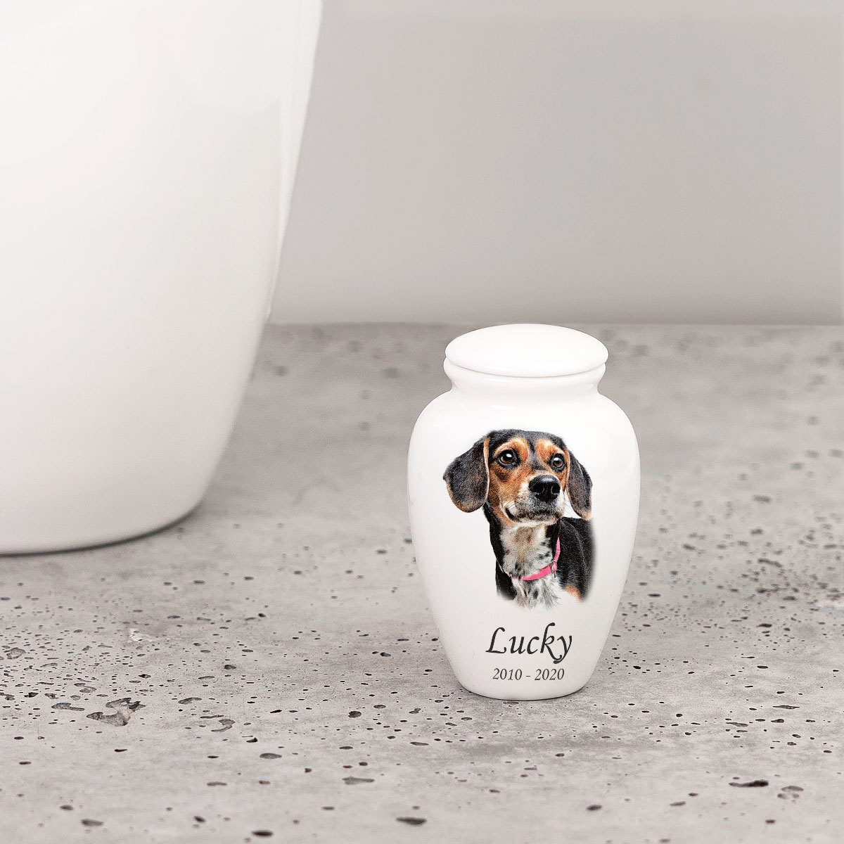 Beagle dog urns best sale