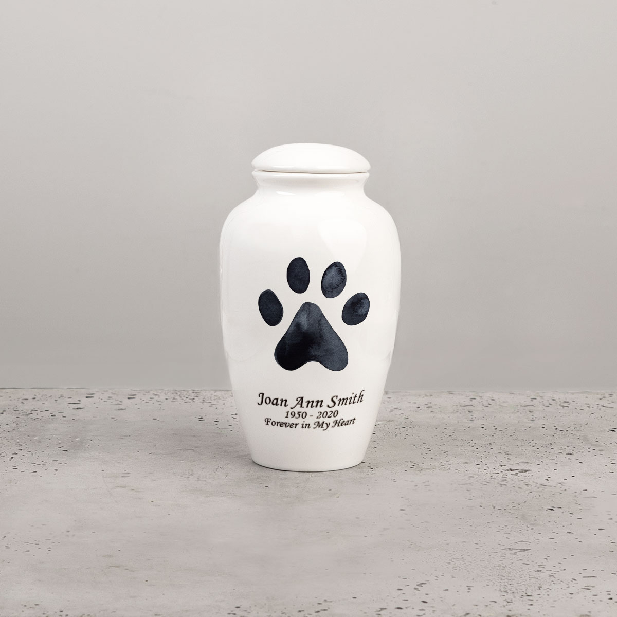 Ceramic Pet Urns - Honor A Loved Pet - Perfect Memorials