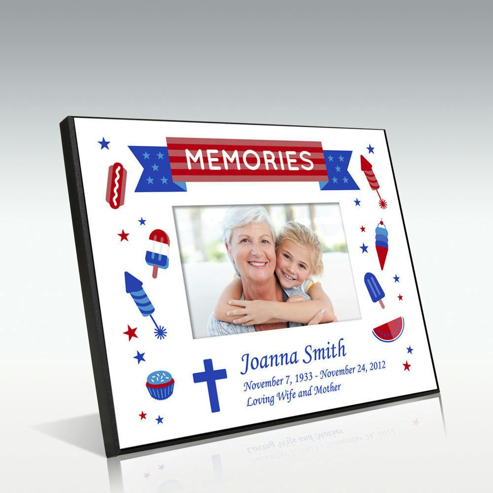 4th of July Memory Photo Frame