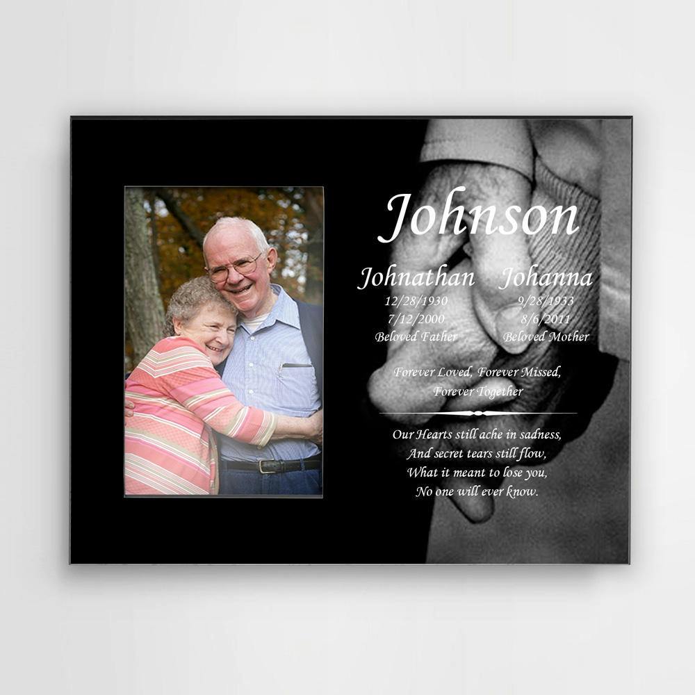 4x6 Forever Together Photo Frame - Perfect Memorials