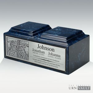 Navy Marble - The Perfect Companion Urn Vault