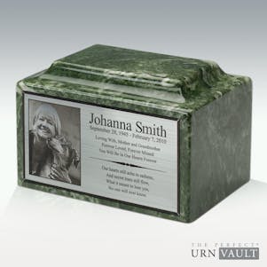 Emerald Classic Marble  - The Perfect Urn Vault