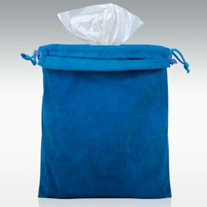 Turquoise Double Layer Inside The Urn Bag - Large