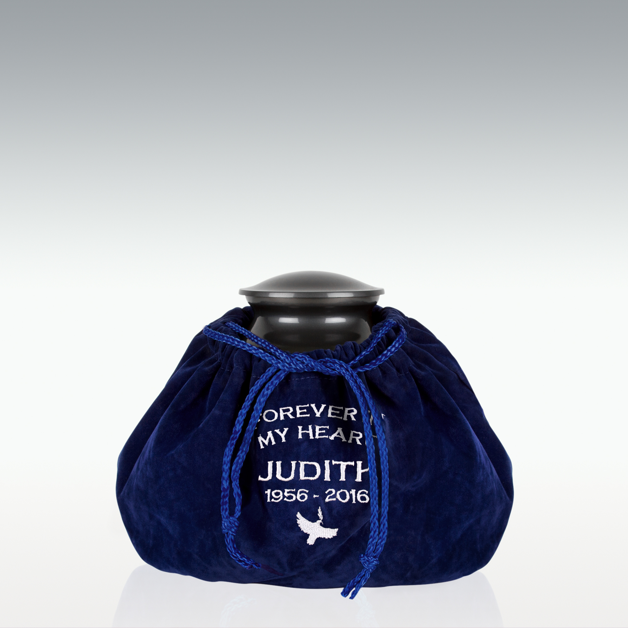 Buy Cremation Urn for Human Ashes with Satin Bag, for Adults up to 200 lbs  | Large Handcrafted Funeral Urns by Divit Shilp (Blue Mosaic New, Adult)  Online at Low Prices in