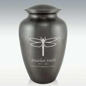 Dragonfly Classic Cremation Urn - Engravable