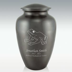 Frog Classic Cremation Urn - Engravable