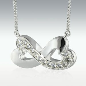 Perpetual Love 14k White Gold with Diamonds