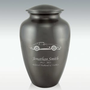 Sports Car Classic Cremation Urn - Engravable