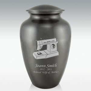 Sewing Machine Classic Cremation Urn - Engravable