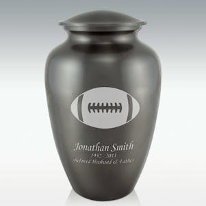 Football Classic Cremation Urn - Engravable
