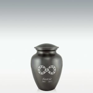 Small Paw Infinity Pet Cremation Urn - Engravable