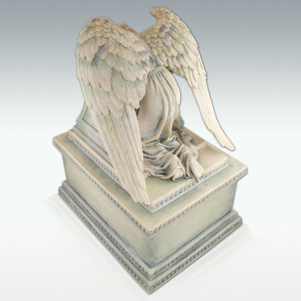 Weeping Angel Cremation Urn - Engravable - Large