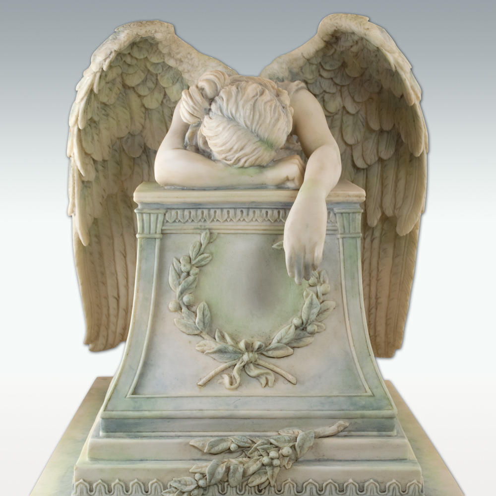 Weeping Angel Cremation Urn - Engravable - Large