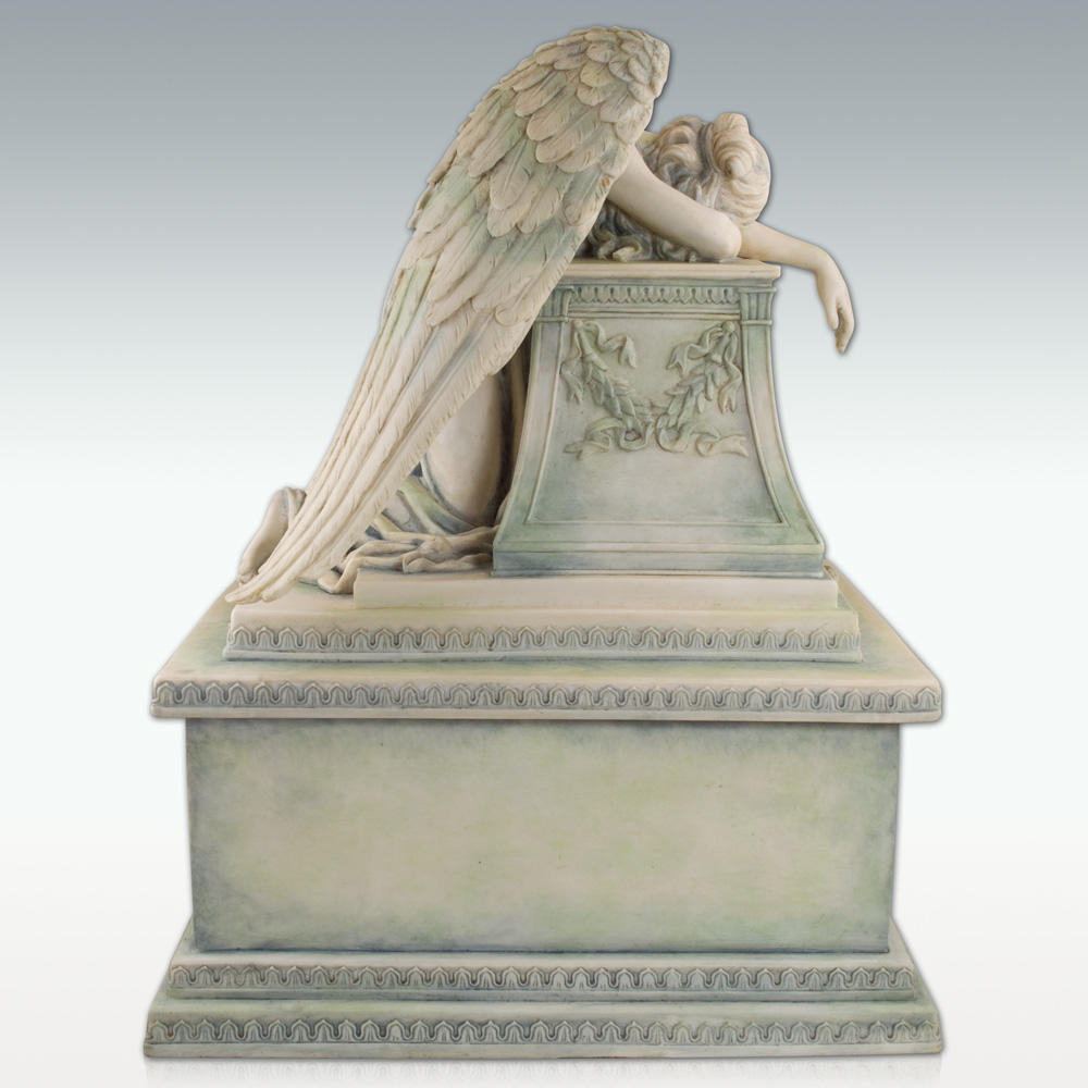 Weeping Angel Cremation Urn - Engravable - Large