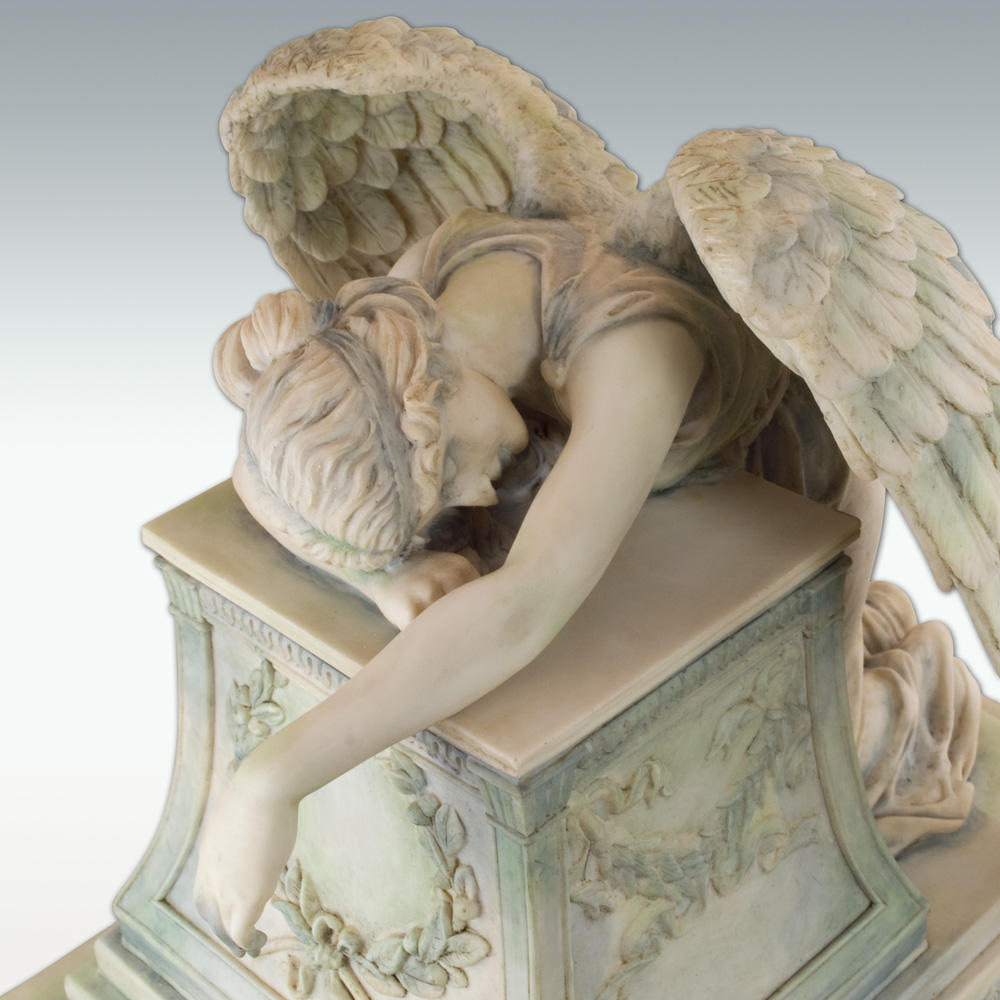 Weeping Angel Cremation Urn - Engravable - Large