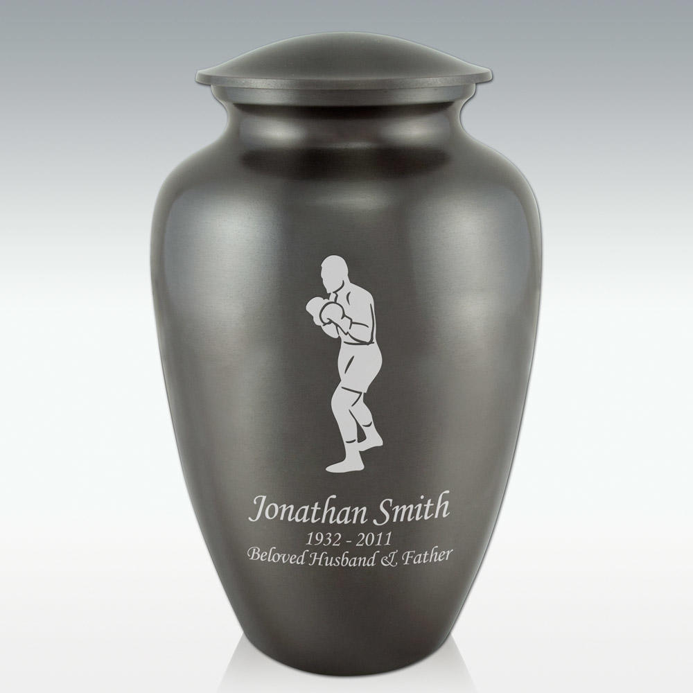 Boxer cheap cremation urn