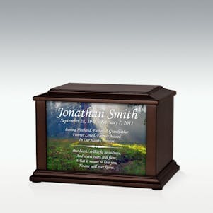 Small Meadow Light Infinite Impression Cremation Urn -Engravable