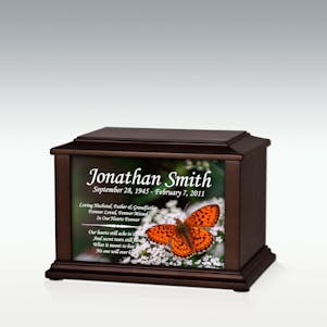 Small Motyl Butterfly Infinite Impression Cremation Urn
