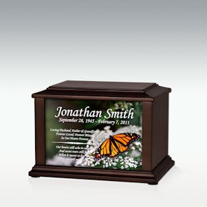 Small Monarch Butterfly Infinite Impression Cremation Urn