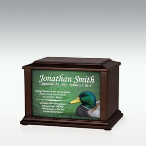 Small Duck Infinite Impression Cremation Urn - Engravable