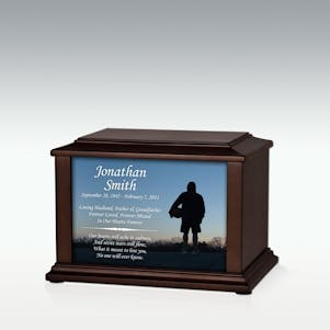 Small Basketball Player Infinite Impression Cremation Urn