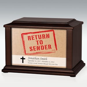 Large Return To Sender Infinite Impression Cremation Urn