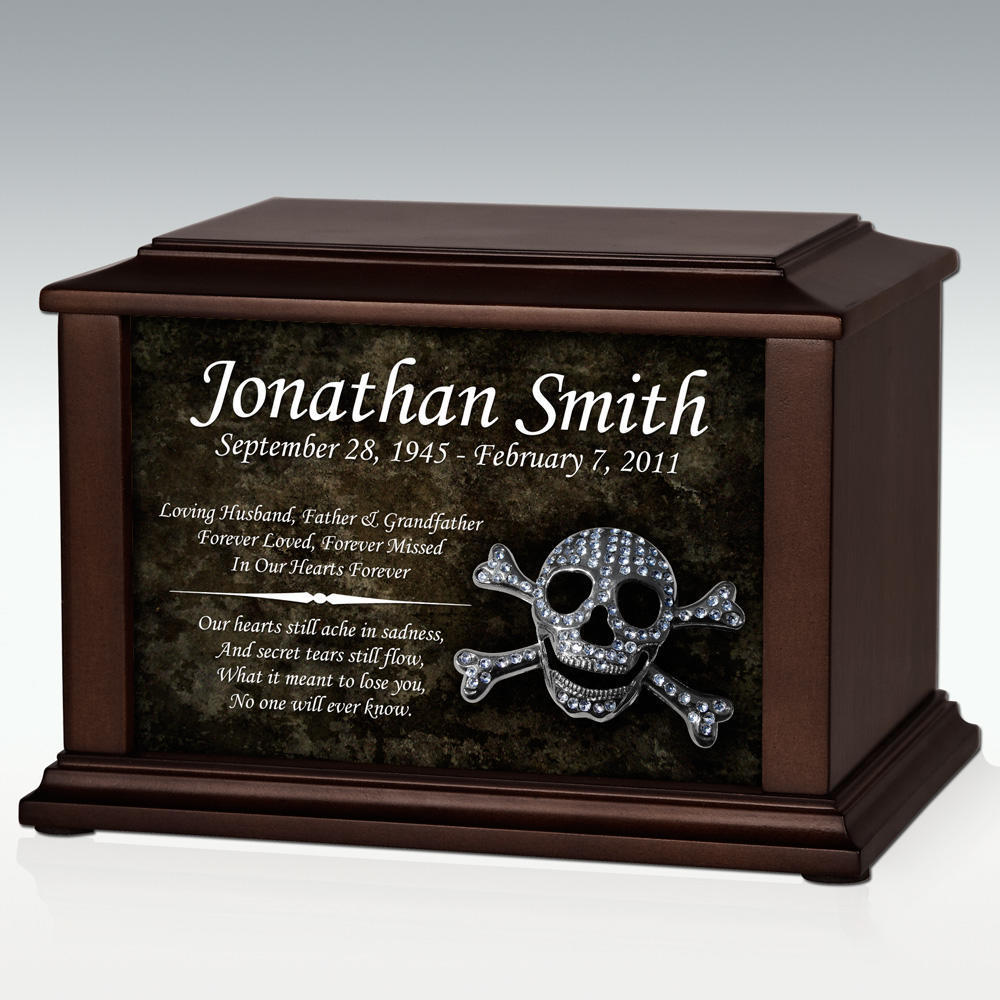 skull urn for ashes