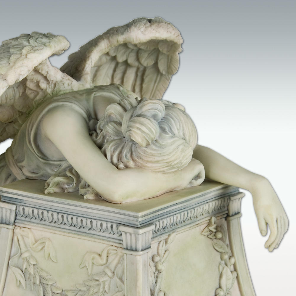 Weeping Angel Cremation Urn - Engravable - Medium