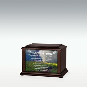 XS Meadow Light Infinite Impression Cremation Urn - Engravable
