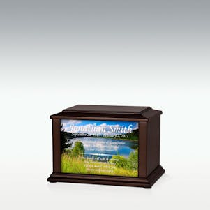 XS Country Lake Infinite Impression Cremation Urn - Engravable