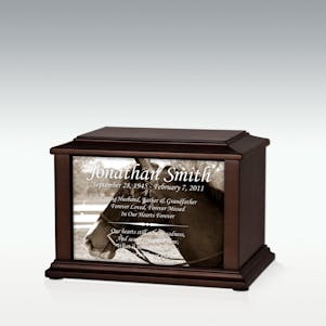 Small Horse Infinite Impression Cremation Urn - Engravable