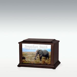 XS African Elephant Infinite Impression Cremation Urn
