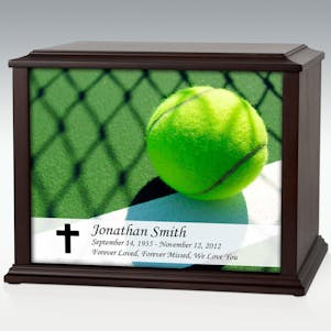 XL Tennis Ball Infinite Impression Cremation Urn - Engravable