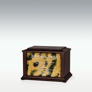 XS Cheetah Print Infinite Impression Cremation Urn - Engravable