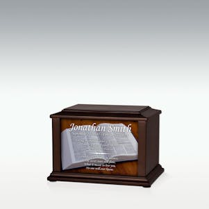 XS Book Infinite Impression Cremation Urn - Engravable