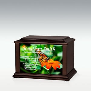 Small Butterfly Wings Infinite Impression Cremation Urn -