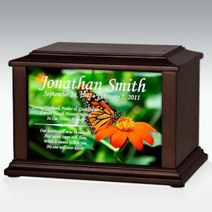 Large Butterfly Wings Infinite Impression Cremation Urn