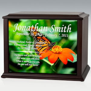 XL Butterfly Wings Infinite Impression Cremation Urn