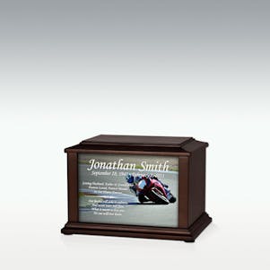 XS Motorcycle Racer Infinite Impression Cremation Urn