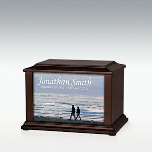 Small Beach Stroll Infinite Impression Cremation Urn