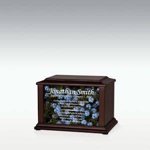 XS Forget Me Not Infinite Impression Cremation Urn - Engravable