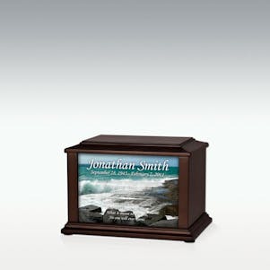 XS Ocean Shore Infinite Impression Cremation Urn - Engravable
