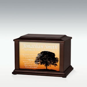 Small Tree Of Life Infinite Impression Cremation Urn-Engravable