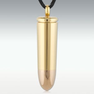 44 Magnum Bullet Stainless Steel Cremation Jewelry