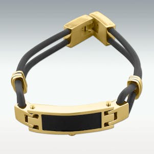 Renewal Gold Stainless Steel Bracelet - 8" Long