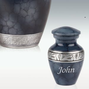 Blueberry Keepsake Cremation Urn - Engravable