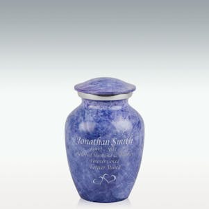 Small Lavender Cremation Urn - Engravable
