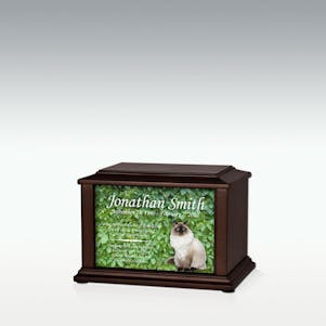 Siamese Cat Infinite Impression Cremation Urn - Engravable